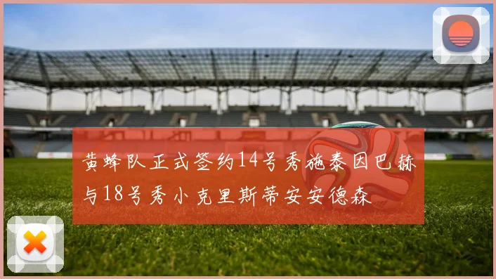 黄蜂队正式签约14号秀施泰因巴赫与18号秀小克里斯蒂安安德森